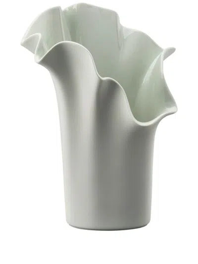 Rosenthal Sea Salt Porcelain Vase In Green