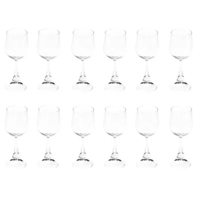 Pre-owned Rosenthal Set Of 12 Clarion Wine Glasses Signed  By Sigrid Hartmann-reelitz In Gray