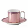 Rosenthal Signum Ad Cup And Saucer In Pink