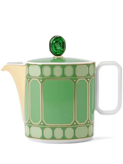 Rosenthal Signum Fern Coffee Pot In Green