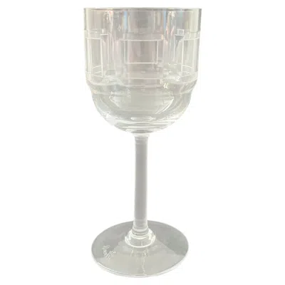 Pre-owned Rosenthal - Squares - Mid Century Crystal Liqueur Glass - Germany - Circa 1960's In Gray