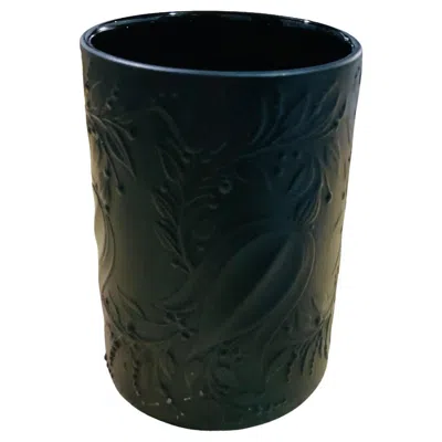 Pre-owned Rosenthal Studio Bjorn Winblad Black Porcelain Small Vase