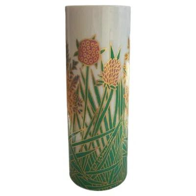 Pre-owned Rosenthal Studio Line Wolf Bauer - Porcelain Vase - Germany - Circa 1970's In Transparent