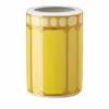 Rosenthal Swarovski Signum 6 Vase In Yellow
