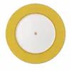 Rosenthal Swarovski Signum Dinner Plate In Yellow