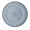 Rosenthal Swarovski Signum 7 Plate In Blue