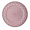 Rosenthal Swarovski X  Signum Service Plate In Pink