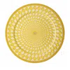 Rosenthal Swarovski X  Signum Service Plate In Yellow