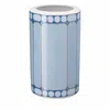 Rosenthal Swarovski Signum Vase In Blue