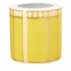 Rosenthal Swarovski Signum Vase In Yellow