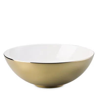 Rosenthal Tac Skin Gold Vegetable Bowl, 10.25 In Gold/white