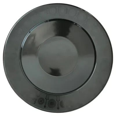 Pre-owned Rosenthal Tapio Wirkaala "porcelaine Noire" Centerpiece For  Studio Linie, 1970s In Black