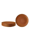 Rosenthal Thomas Clay Dinner Plates, Set Of 4 In Rust