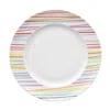 Rosenthal Thomas For  Sunny Day Stripe Dinner Plate In Multi