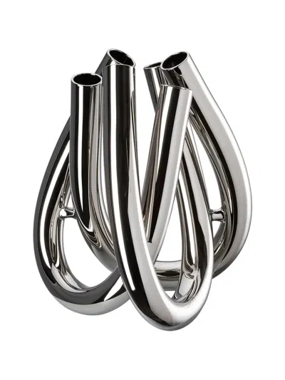 Rosenthal Triu Looping Vase (22cm) In Gray