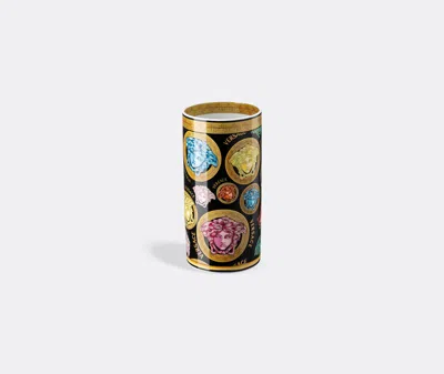 Rosenthal Meets Versace Medusa Amplified Multicolor Porcelain Vase In Multicolour