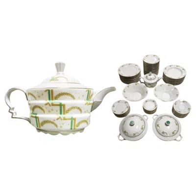 Pre-owned Rosenthal Vintage  Madeleine 87 Piece Dinner And Tea Set In Gray