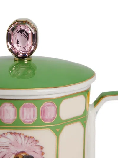 Rosenthal X Swarovski Crystal-embellished Bird-print Mug In Multi