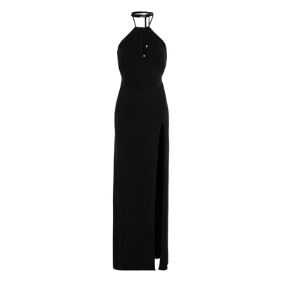 Roserry Women's Havana Maxi Glitter Jersey Dress In Black