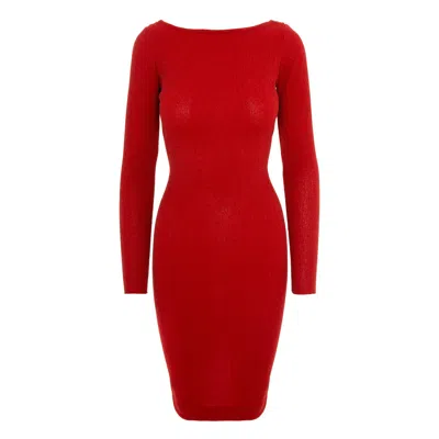 Roserry Women's Ibiza Glitter Jersey Midi Dress In Blue