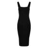 Roserry Women's Kensington Sleeveless Jersey Midi In Black In Black