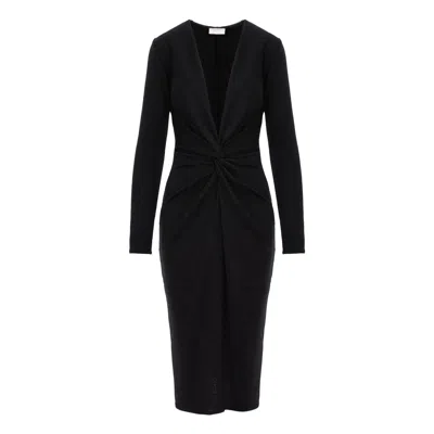 Roserry Women's Mallorca Glitter Jersey Midi Dress In Black