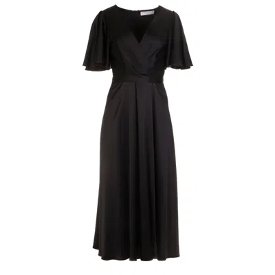 Roses Are Red Women's Denise Silk Dress In Black
