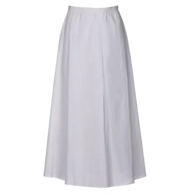 Roses Are Red Women's Luna Cotton Skirt In White