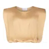 Roses Are Red Women's Neutrals / Gold Claire Top In Golden Beige In Gold