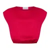Roses Are Red Women's Pink / Purple Claire Top In Fuchsia