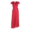 Roses Are Red Women's Pink / Purple Doris Wrapdress In Fuchsia In Pink/purple