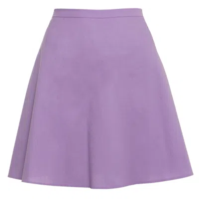 Roses Are Red Women's Pink / Purple Luna Mini Skirt Lilac In Pink/purple