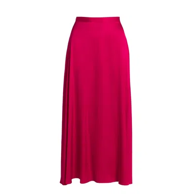 Roses Are Red Women's Pink / Purple Luna Skirt In Fuchsia In Pink/purple