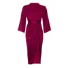 Roses Are Red Women's Pink / Purple Reina Dress In Magenta In Pink/purple