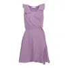 Roses Are Red Women's Pink / Purple Renee Wrapdress In Lilac In Pink/purple
