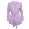 Roses Are Red Women's Pink / Purple The Confidence Suit - Blazer In Lilac In Pink/purple
