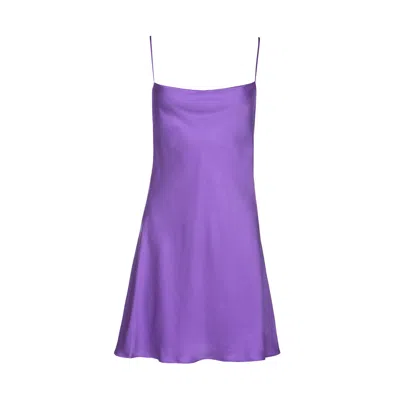 Roses Are Red Women's Pink / Purple The Mini Slipdress  In Purple In Pink/purple