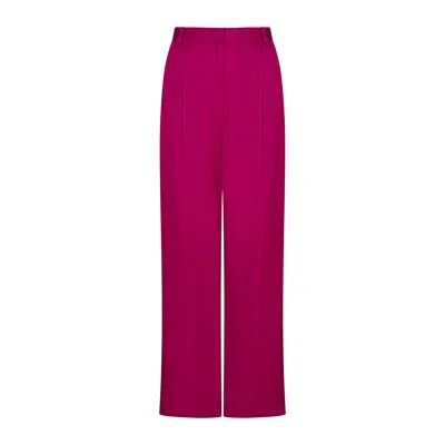 Roses Are Red Women's Pink / Purple The Suit Pants In Magenta In Pink/purple