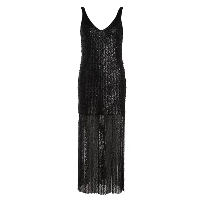 Roses Are Red Women's Poppy Sequin Dress In Black