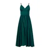 Roses Are Red Women's Seren Dress In Emerald Green