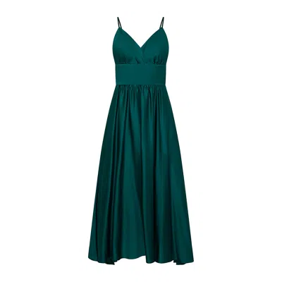Roses Are Red Women's Seren Dress In Emerald Green