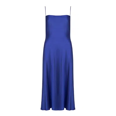 Roses Are Red Women's The Midi Slipdress - Blue