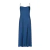 Roses Are Red Women's The Midi Slipdress In Midnight Blue In Blue