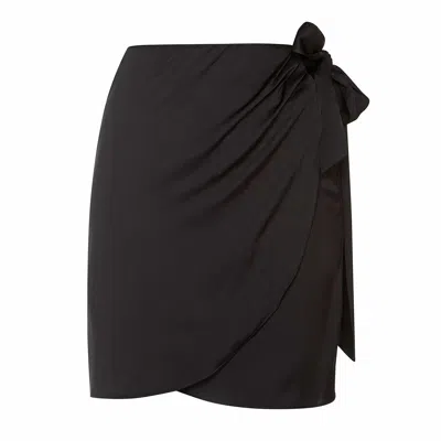 Roses Are Red Women's The Mini Wrap Skirt In Black