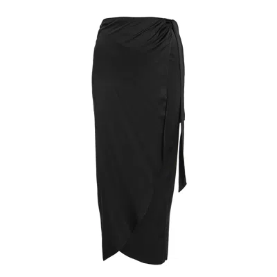 Roses Are Red Women's The Wrap-skirt In Black