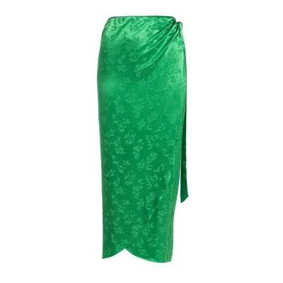 Roses Are Red Women's The Wrap-skirt In Green