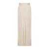 Roses Are Red Women's White The Pleated Pants In Vanilla In White