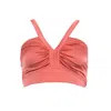 Roses Are Red Women's Yellow / Orange Keira Top In Coral In Yellow/orange