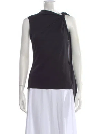 Pre-owned Rosetta Getty Asymmetrical Sleeveless Top In Multi