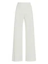 Rosetta Getty Bias-cut Trousers In White